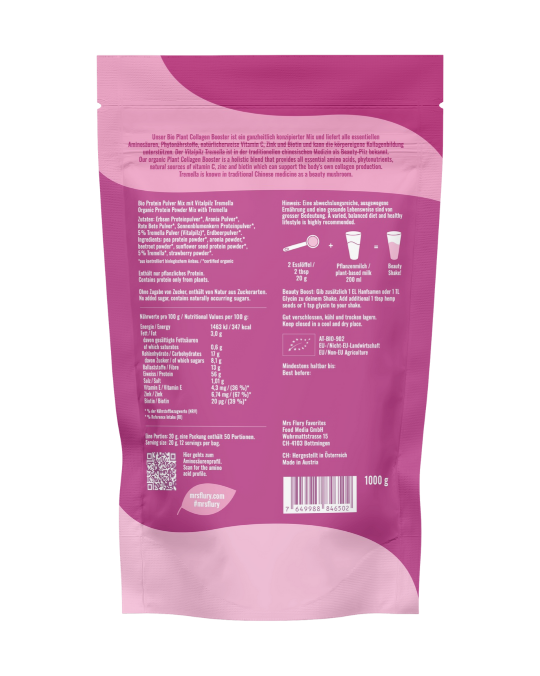 Bio Plant Collagen Booster vegan 1 kg