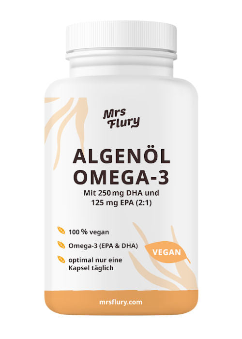 Algenöl Omega-3 Kapseln vegan 75 Stück