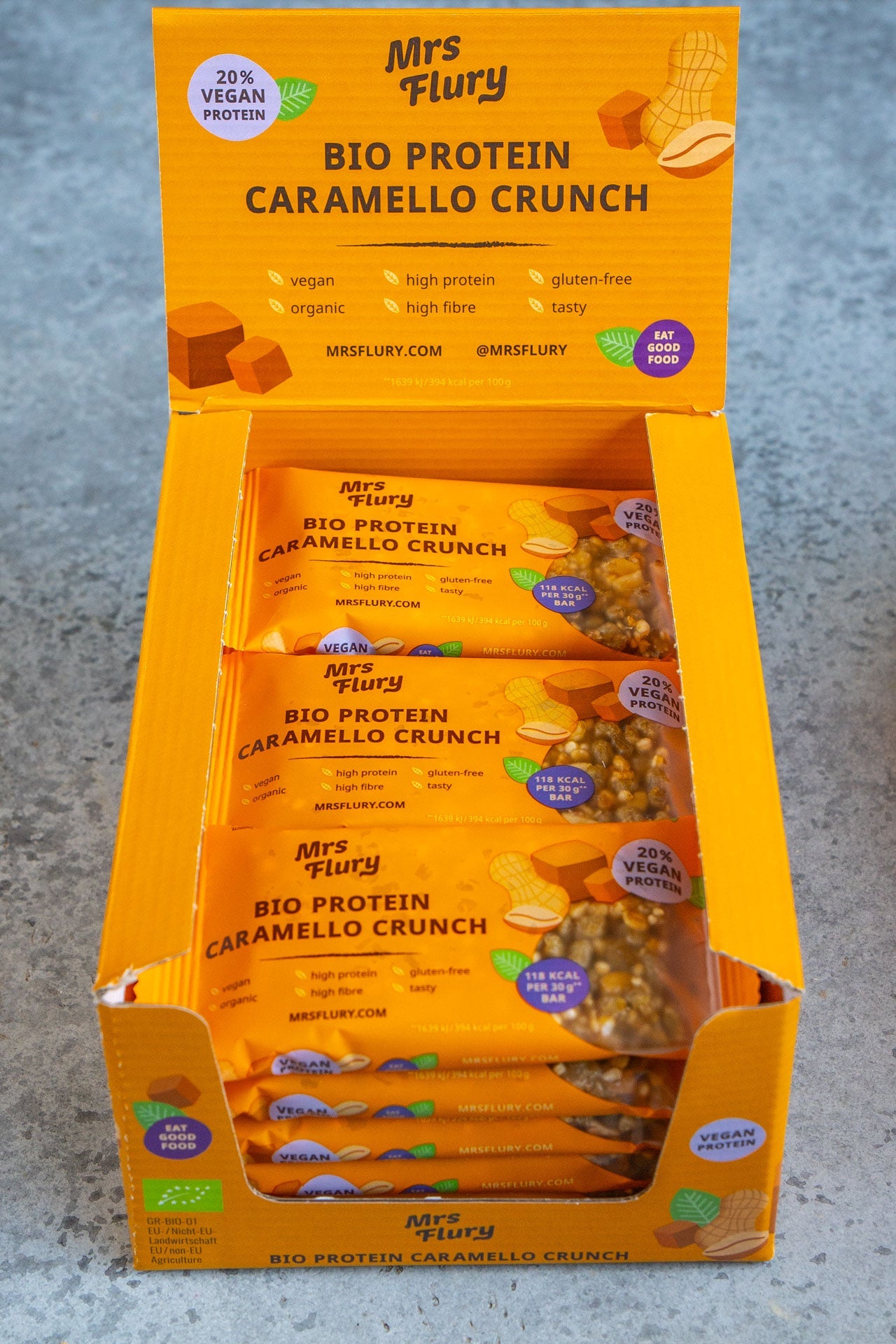 Bio Protein Caramello Crunch Riegel 30 g