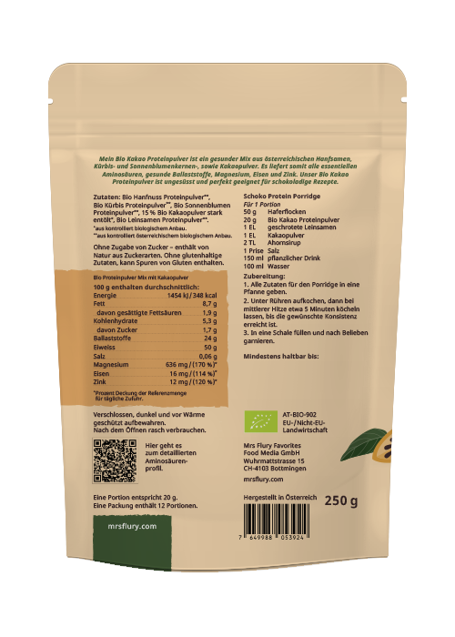Bio Kakao Protein vegan 250g