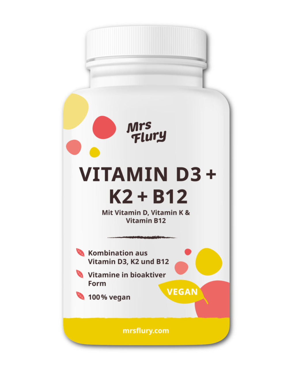 Vitamin D3 + K2 + B12 Kapseln