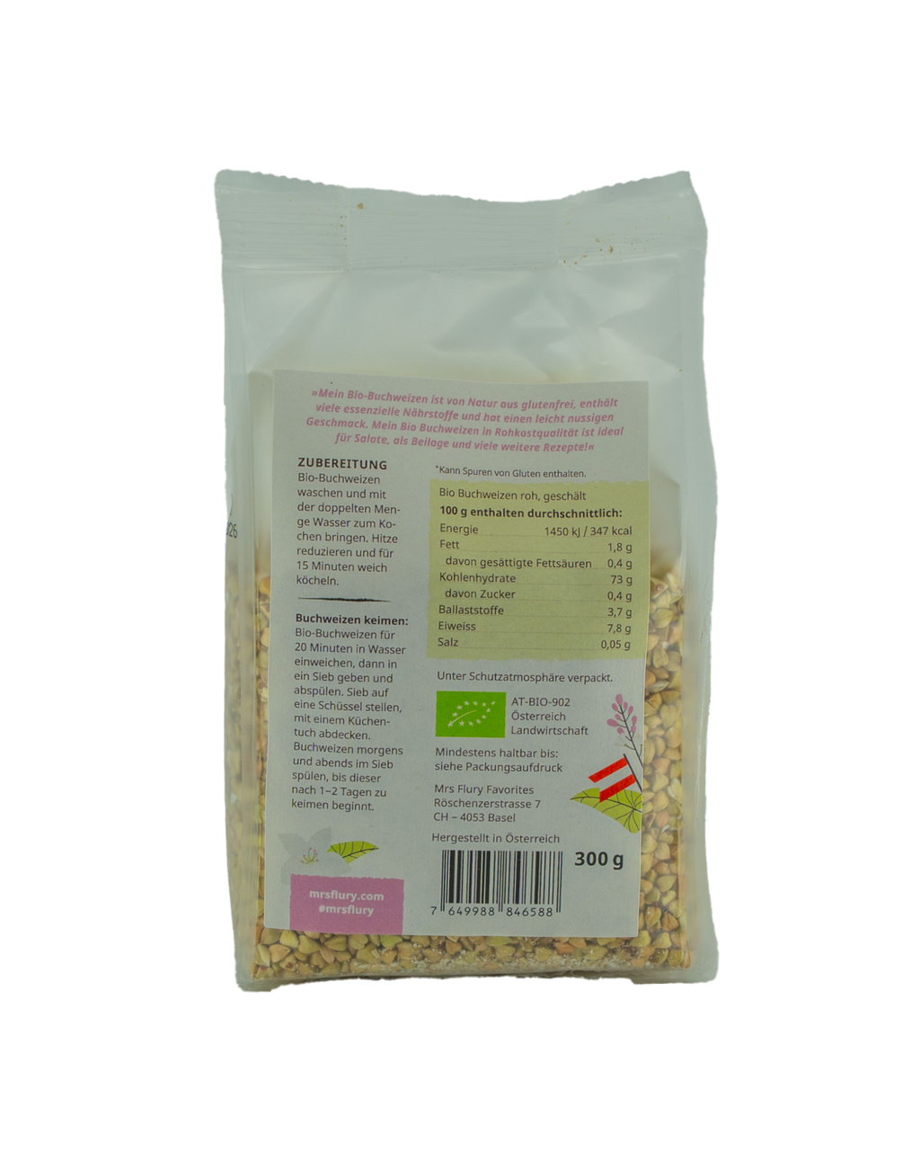 Bio Buchweizen 300g aus Österreich